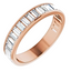 Julia Baguette Diamond Channel Set Ring