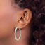 Emma Polished Tube Hoop Earrings