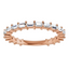 Willow East-West Baguette Diamond Ring