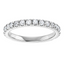 Addison French Pavé Diamond Wedding Ring