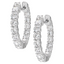 Harper Inside-Out Lab Grown Diamond Hoop Earrings