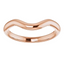 Harriette Curved Wedding Ring