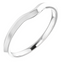 Campbell Curved Knife Edge Wedding Ring