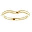 Esme Curved Wedding Ring