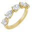 Maeve East-West Pear Diamond Ring