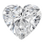 Heart Moissanite