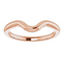 Evelyn Curved Wedding Ring