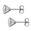 Eliza Round Diamond Martini Stud Earrings